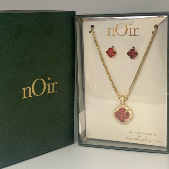nOir Jewelry Jewelry - nOir Jewelry Set – Necklace & Earrings | New in Box